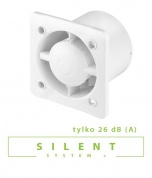 Осевой вентилятор Awenta System Silent 100 KWS100 от интернет-магазина vetroduv.by