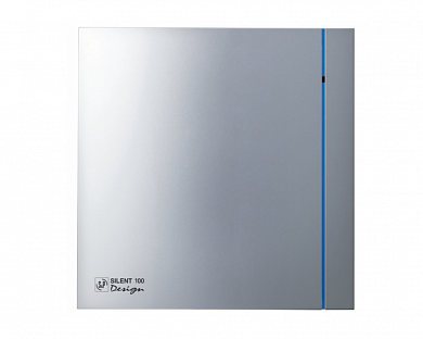 Осевой вентилятор Soler&Palau Silent-100 CHZ Silver Design - 3C [5210603600] от интернет-магазина vetroduv.by